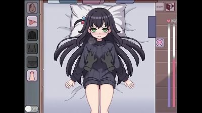anime porn game. A timid chick invites you to her house for sex.